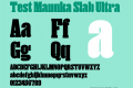 Test Manuka Slab