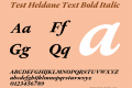 Test Heldane Text