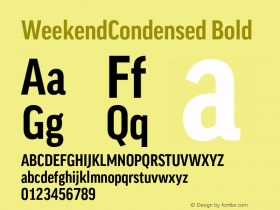 WeekendCondensed