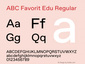 ABC Favorit Edu