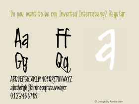 Do you want to be my Inverted Interrobang?
