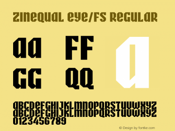 zinequal eYe/FS