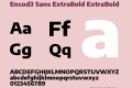 Encod3 Sans ExtraBold