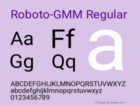 Roboto-GMM