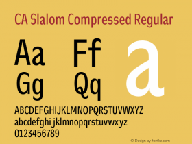 CA Slalom Compressed