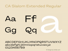 CA Slalom Extended