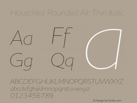 Houschka Rounded Alt