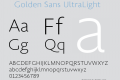 ☞Golden Sans UltraLight