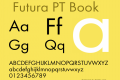 ☞Futura PT Book