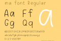 ma font