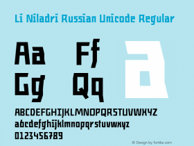 Li Niladri Russian Unicode