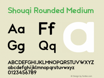 Shouqi Rounded