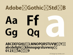 Adobe Gothic Std