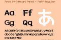 Free TwinHeart Font - FaPF