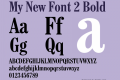 My New Font 2