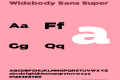 Widebody Sans