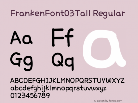 FrankenFont03Tall