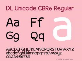 DL Unicode CBR6