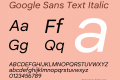 Google Sans Text