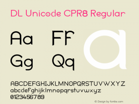 DL Unicode CPR8