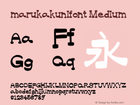 marukakunifont