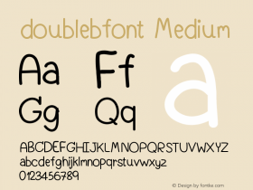 doublebfont