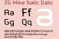 ZG Mike Italic