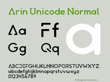 Arin Unicode