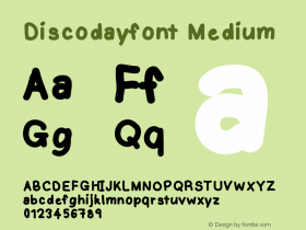 Discodayfont