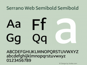 Serrano Web Semibold