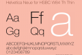 Helvetica Neue for HSBC W84 Th