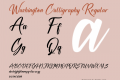 Washington Calligraphy