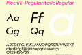 Plecnik-RegularItalic