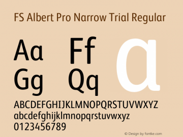 FS Albert Pro Narrow Trial