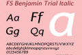 FS Benjamin Trial