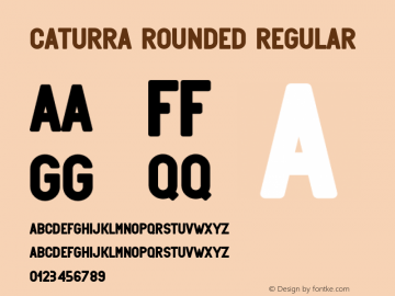 Caturra Rounded