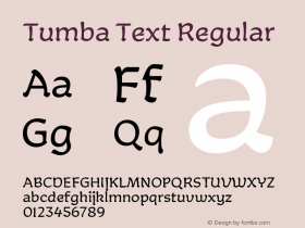 Tumba Text