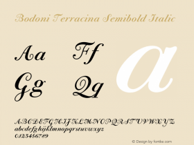 Bodoni Terracina