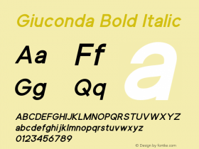 Giuconda Bold