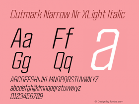 Cutmark Narrow