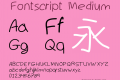 Fontscript