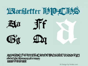 Blackletter