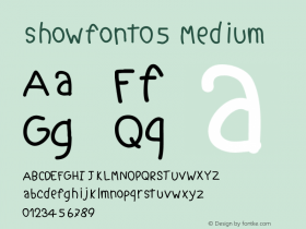 showfont05