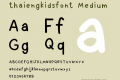 thaiengkidsfont