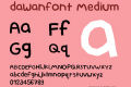 dawanfont