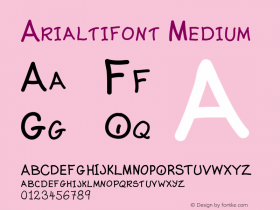 Arialtifont