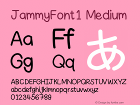 JammyFont1