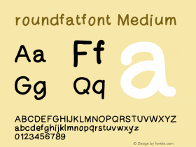 roundfatfont