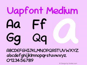 Uapfont