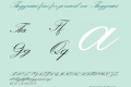 Anggraini font for personal use